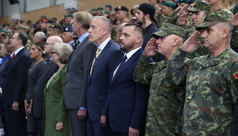 Ministar Maqedonci i komandant KBS-a, general-pukovnik Bashkim Jashari učestvovao je u smeni komande KFOR-a