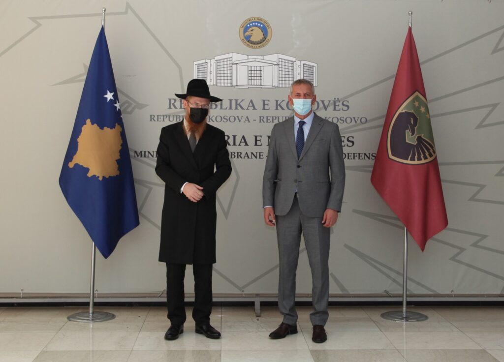 Ministri Quni priti në vizitë kryerabinin e Shqipërisë dhe të Kosovës, Yoel Kaplan